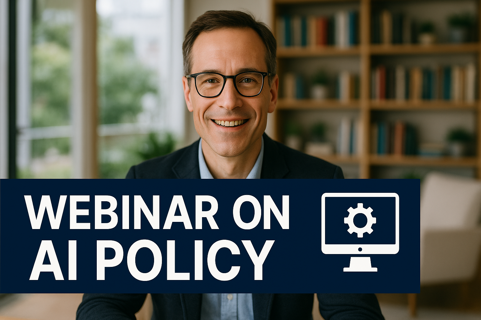 Webinar on AI policy