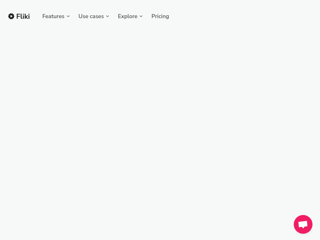 Screenshot of Fliki - Turn text into videos with AI voices
